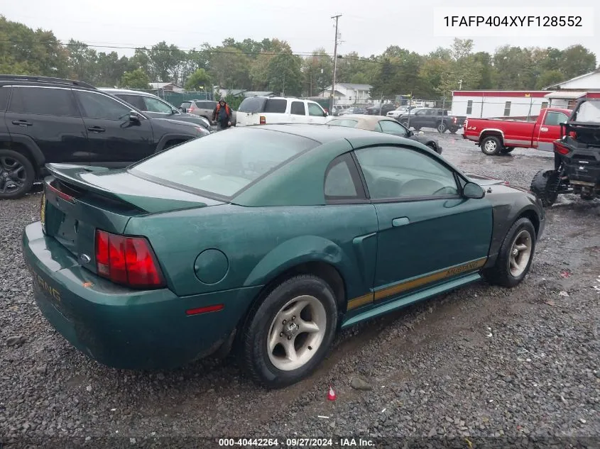 2000 Ford Mustang VIN: 1FAFP404XYF128552 Lot: 40442264