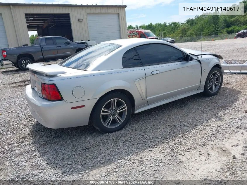 1FAFP40491F140617 2001 Ford Mustang