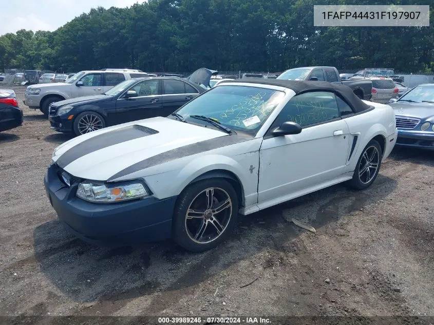 1FAFP44431F197907 2001 Ford Mustang