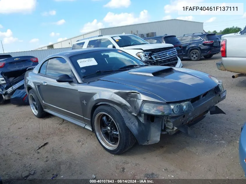 1FAFP40461F137111 2001 Ford Mustang