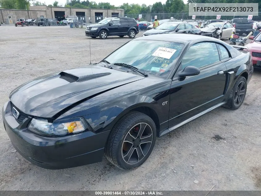 1FAFP42X92F213073 2002 Ford Mustang Gt