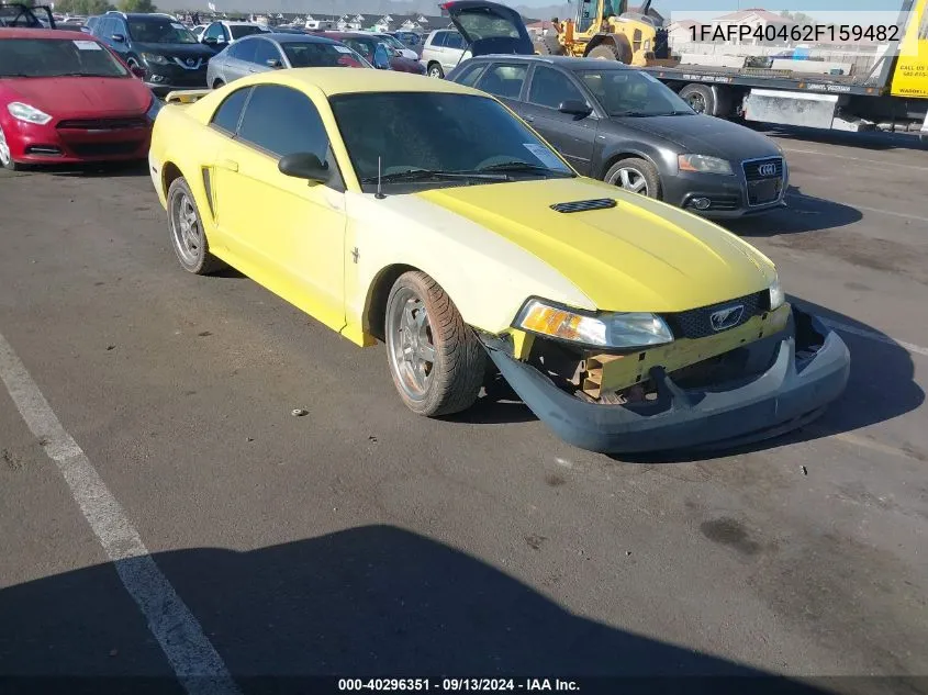 2002 Ford Mustang VIN: 1FAFP40462F159482 Lot: 40296351