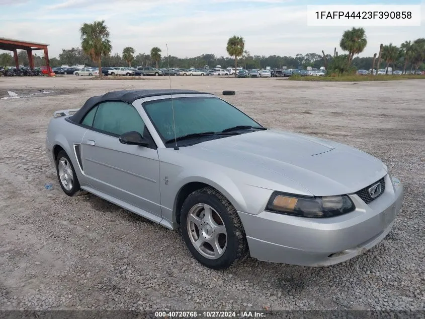 1FAFP44423F390858 2003 Ford Mustang