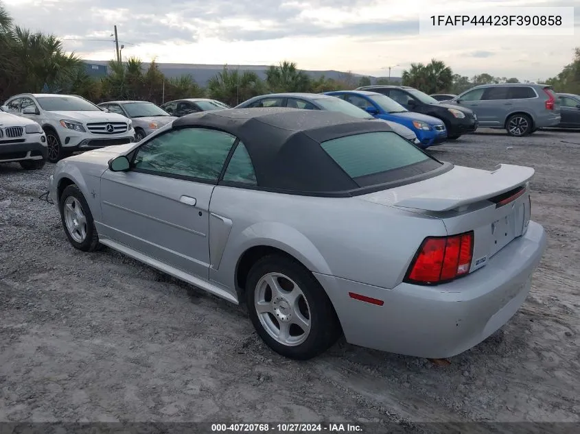 1FAFP44423F390858 2003 Ford Mustang