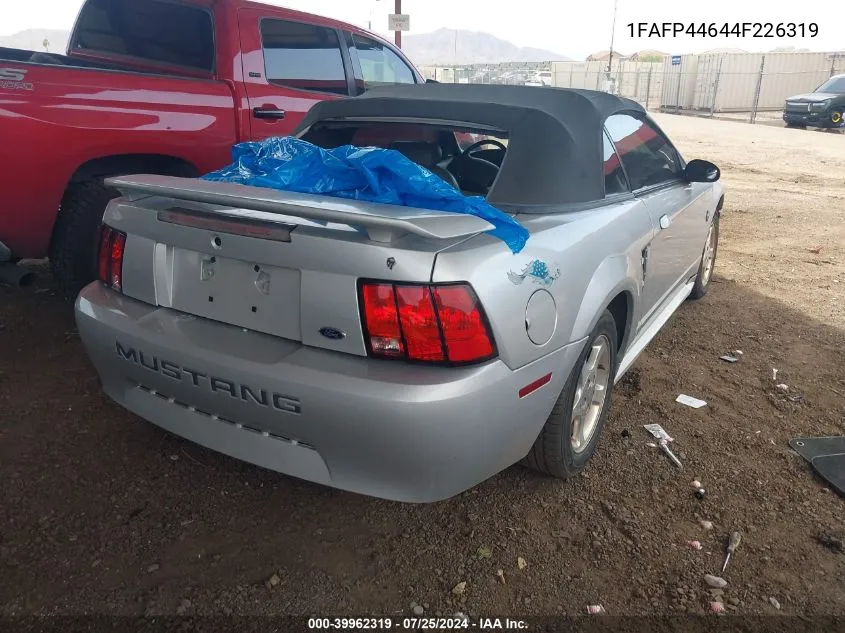 1FAFP44644F226319 2004 Ford Mustang