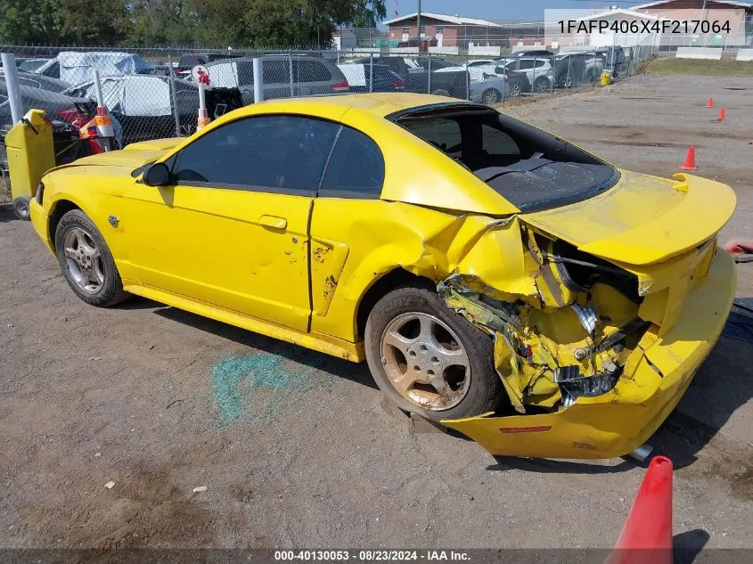 2004 Ford Mustang VIN: 1FAFP406X4F217064 Lot: 40130053