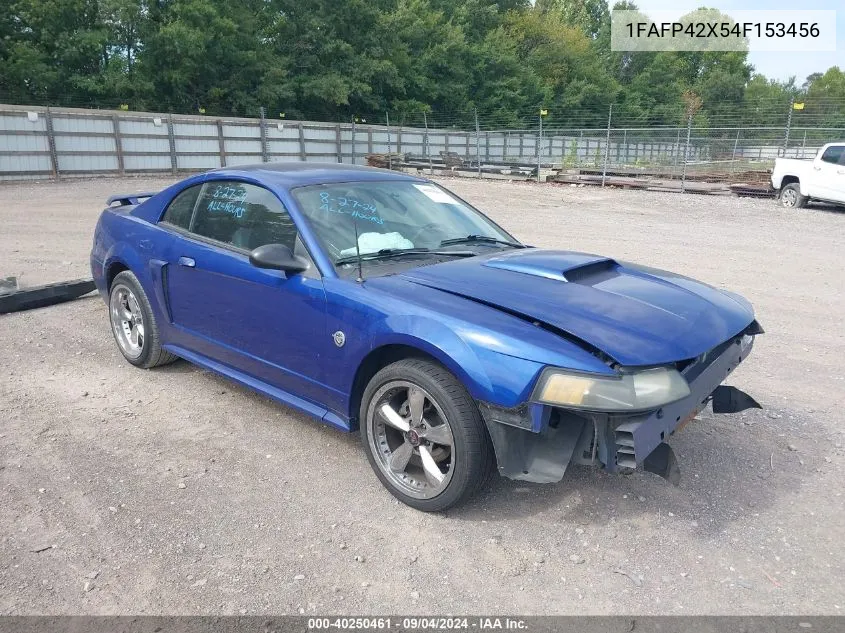 2004 Ford Mustang Gt VIN: 1FAFP42X54F153456 Lot: 40250461