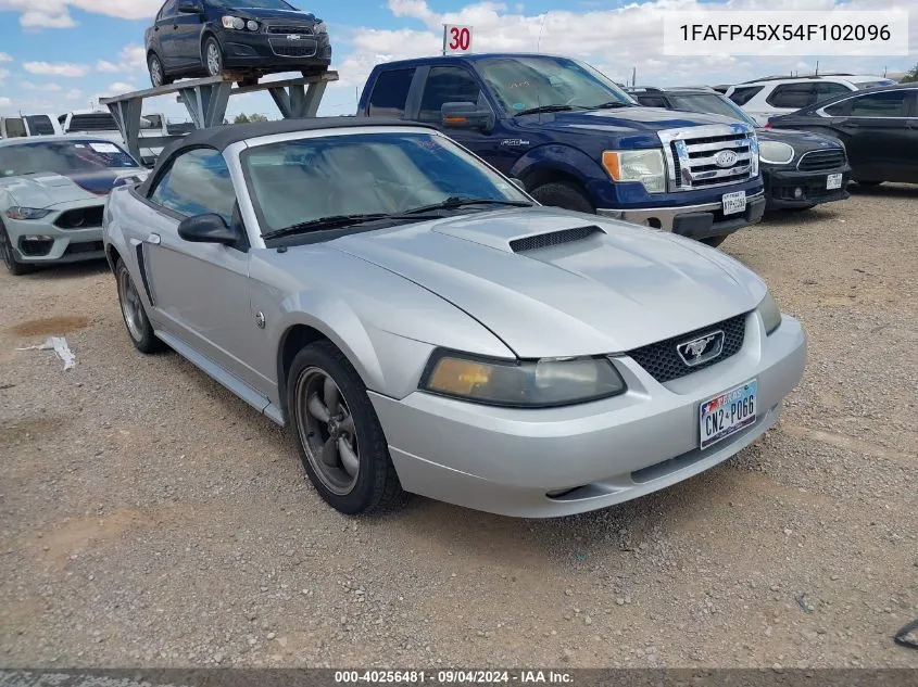 1FAFP45X54F102096 2004 Ford Mustang Gt