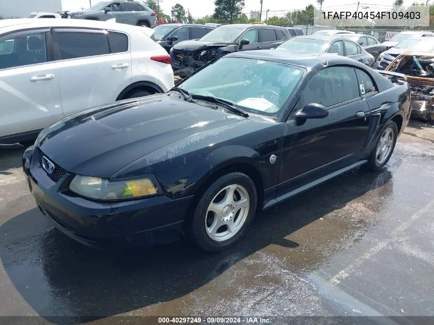 2004 Ford Mustang VIN: 1FAFP40454F109403 Lot: 40297249