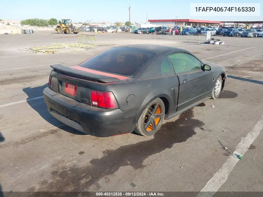 2004 Ford Mustang VIN: 1FAFP40674F165330 Lot: 40312535