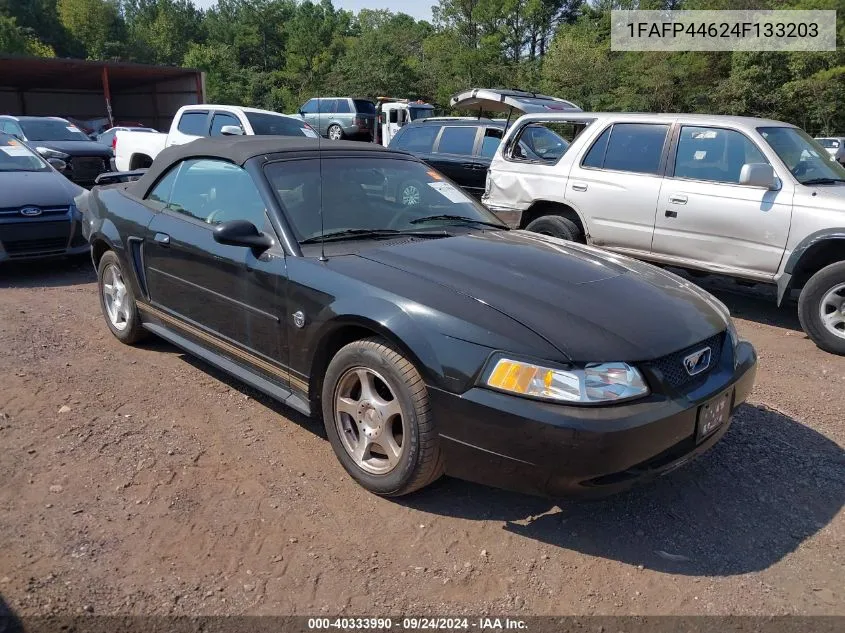 2004 Ford Mustang VIN: 1FAFP44624F133203 Lot: 40333990