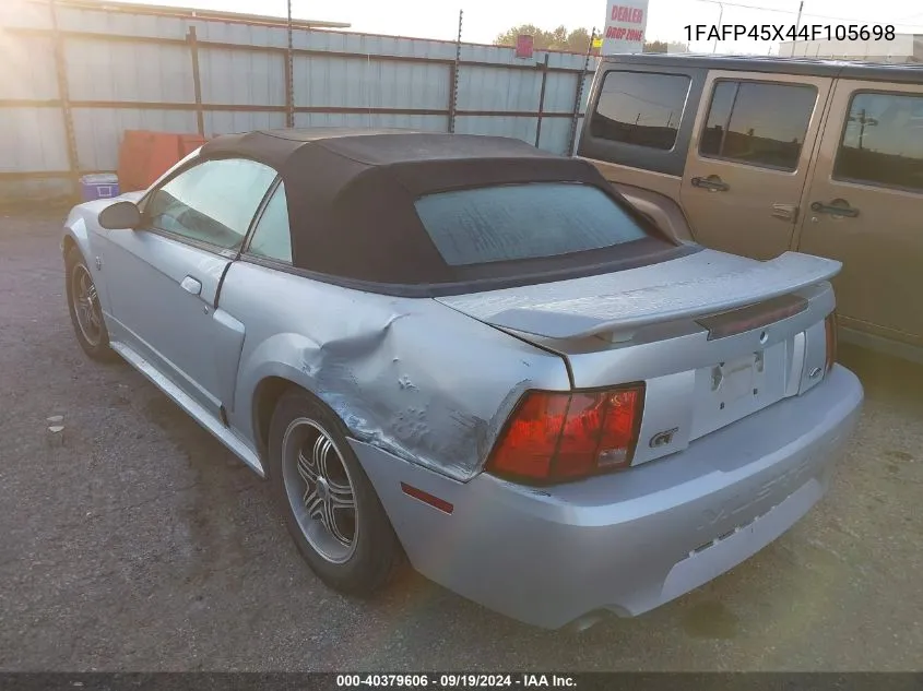 1FAFP45X44F105698 2004 Ford Mustang Gt