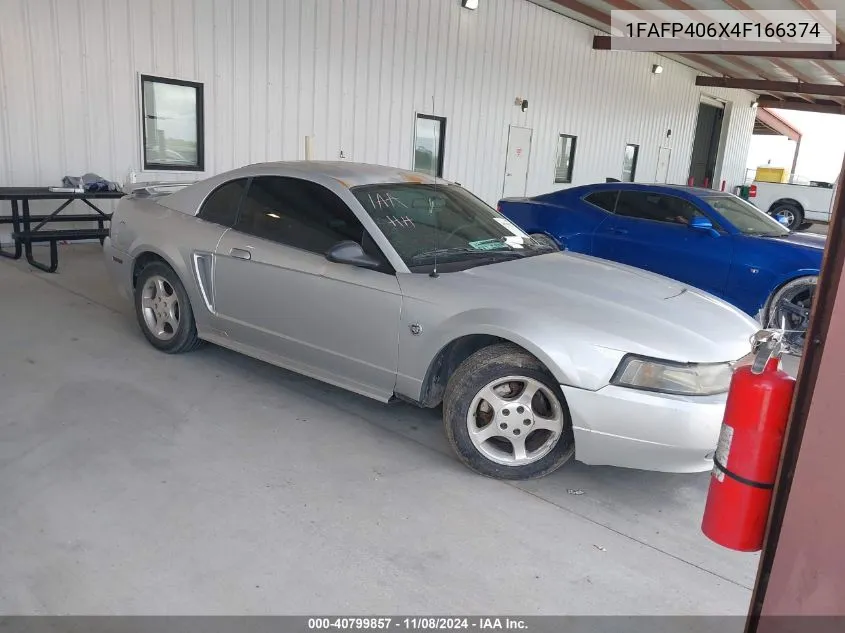 2004 Ford Mustang Premium VIN: 1FAFP406X4F166374 Lot: 40799857