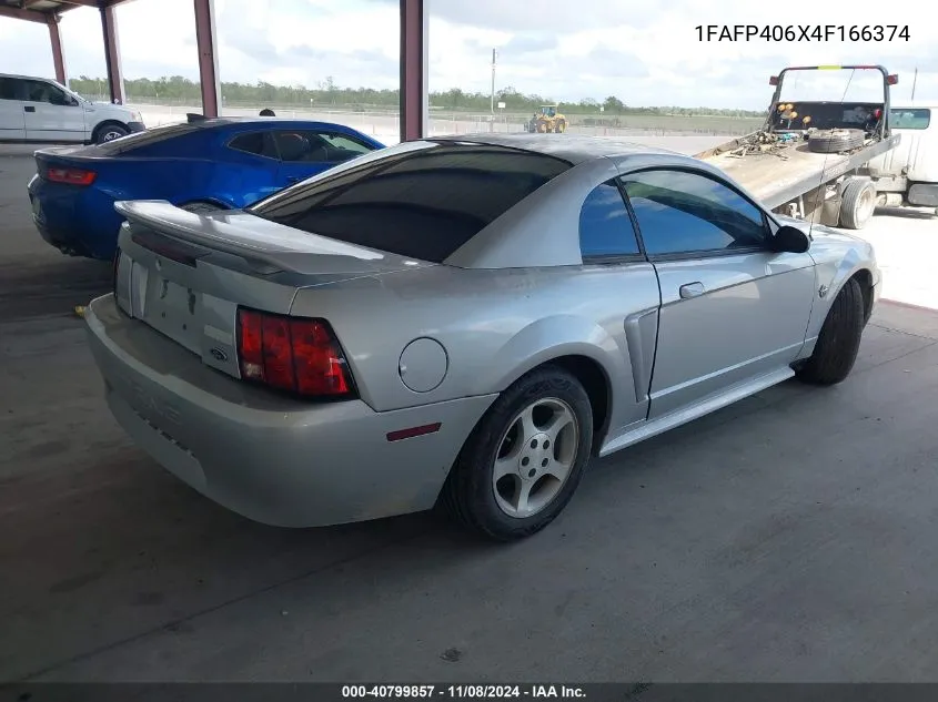 2004 Ford Mustang Premium VIN: 1FAFP406X4F166374 Lot: 40799857