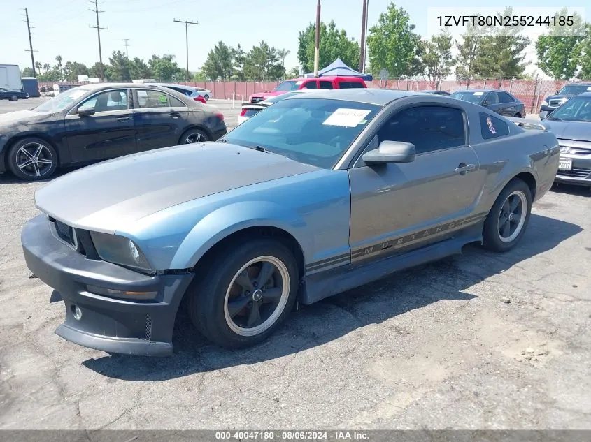 1ZVFT80N255244185 2005 Ford Mustang V6 Deluxe/V6 Premium