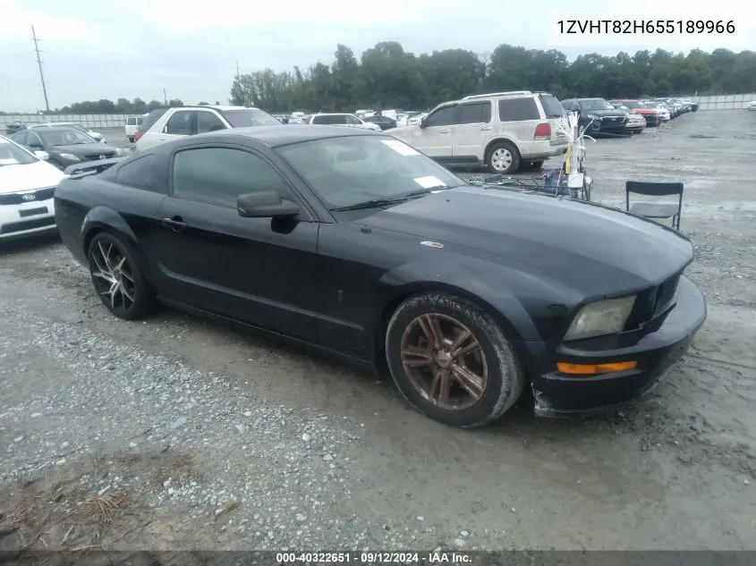 1ZVHT82H655189966 2005 Ford Mustang Gt Deluxe/Gt Premium