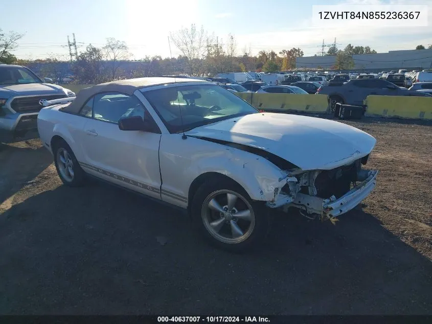 1ZVHT84N855236367 2005 Ford Mustang