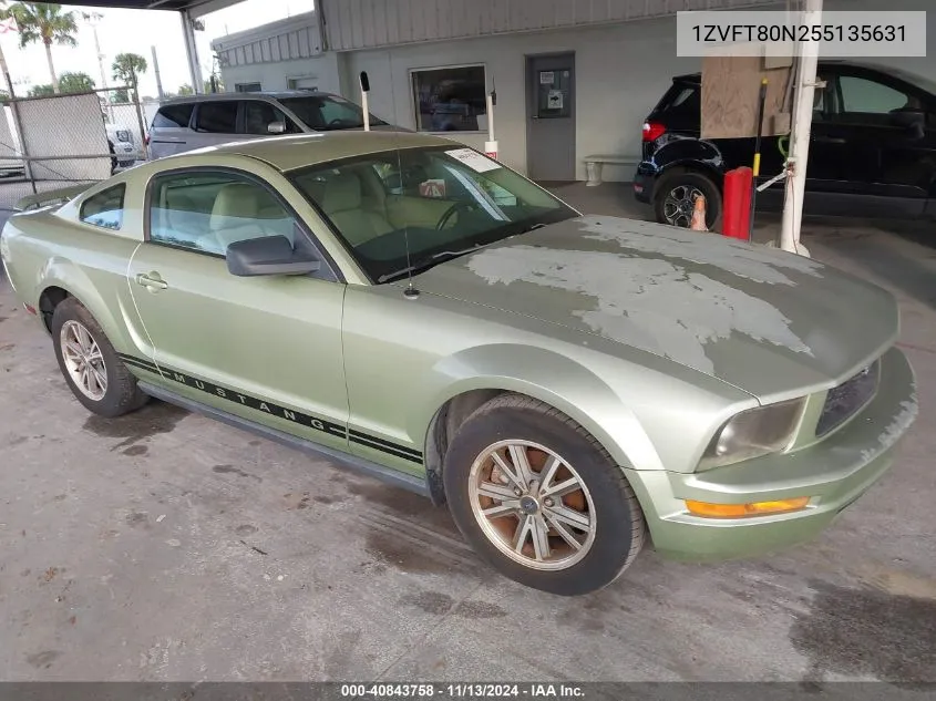 1ZVFT80N255135631 2005 Ford Mustang V6 Deluxe/V6 Premium