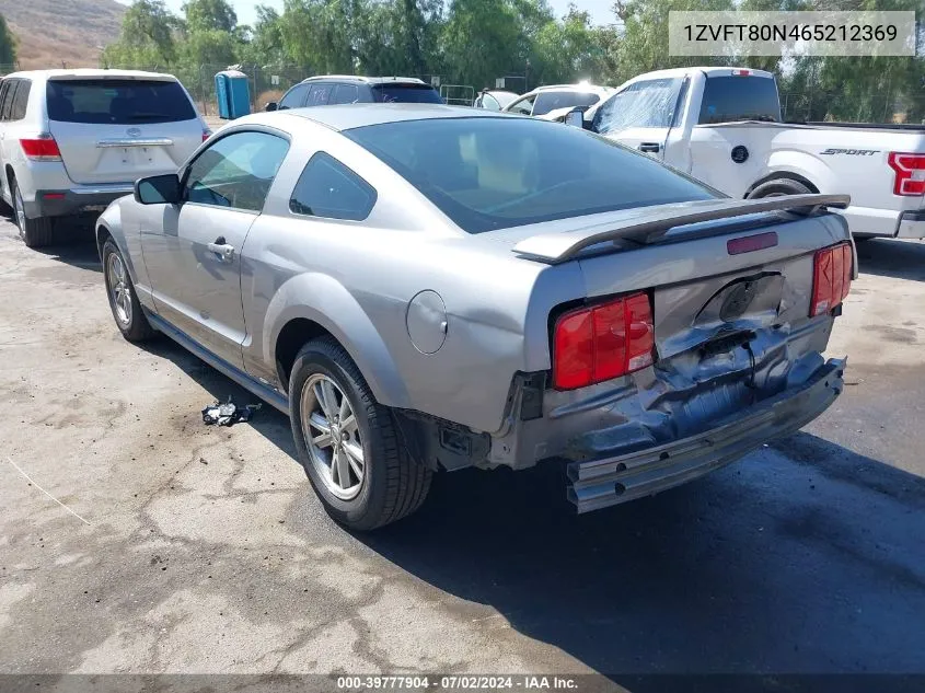 1ZVFT80N465212369 2006 Ford Mustang V6