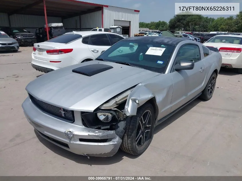 1ZVFT80NX65226311 2006 Ford Mustang V6