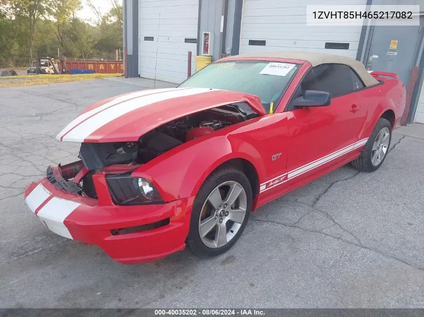 1ZVHT85H465217082 2006 Ford Mustang Gt