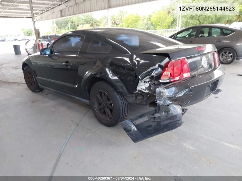 1ZVFT80N265144623 2006 Ford Mustang V6