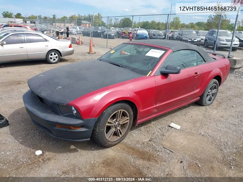 2006 Ford Mustang Gt VIN: 1ZVHT85H465168739 Lot: 40312723