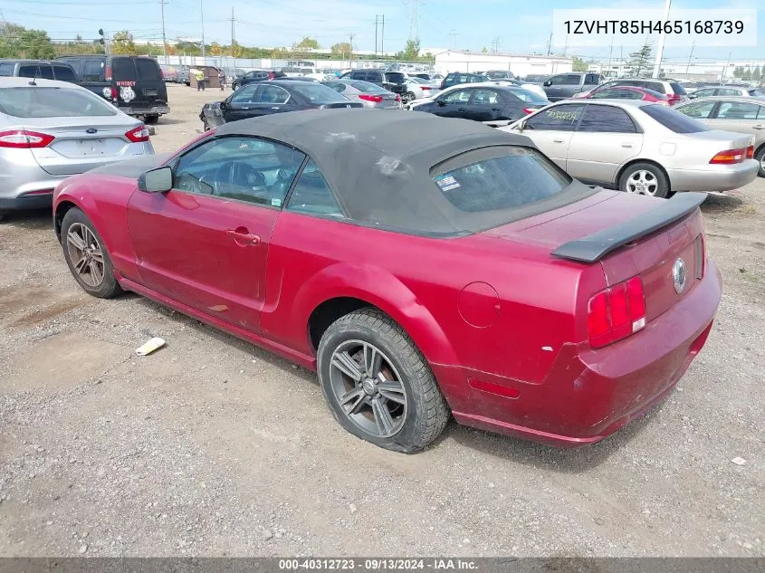 1ZVHT85H465168739 2006 Ford Mustang Gt