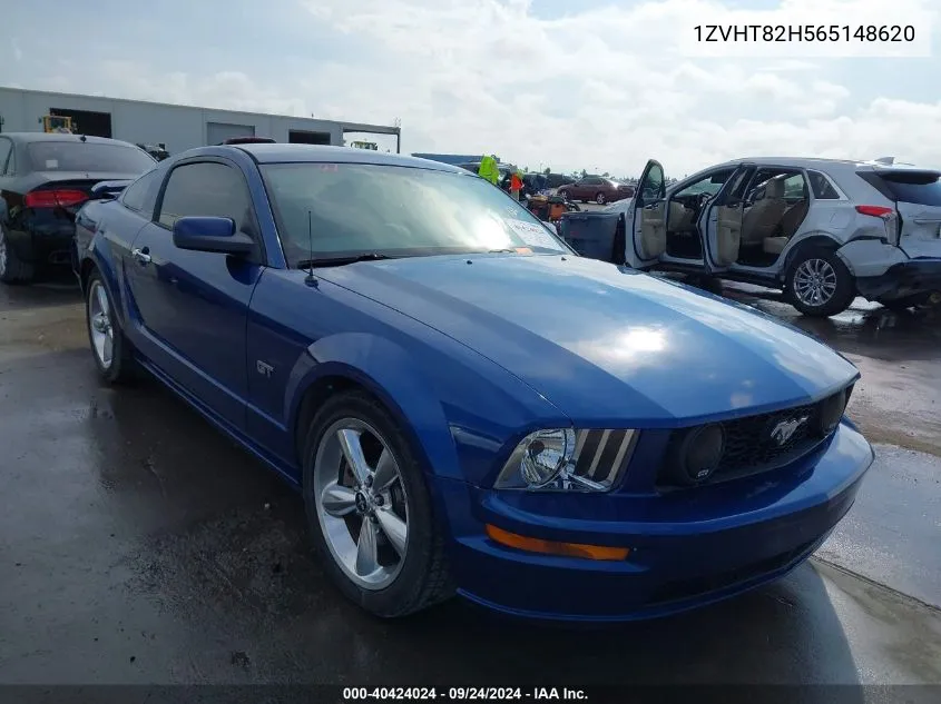 2006 Ford Mustang Gt VIN: 1ZVHT82H565148620 Lot: 40424024