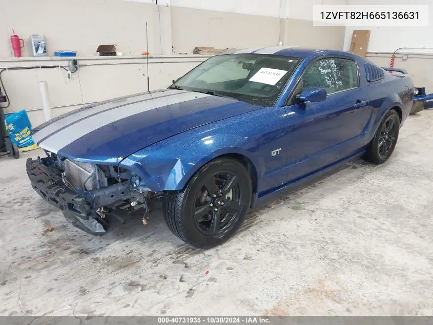 1ZVFT82H665136631 2006 Ford Mustang Gt