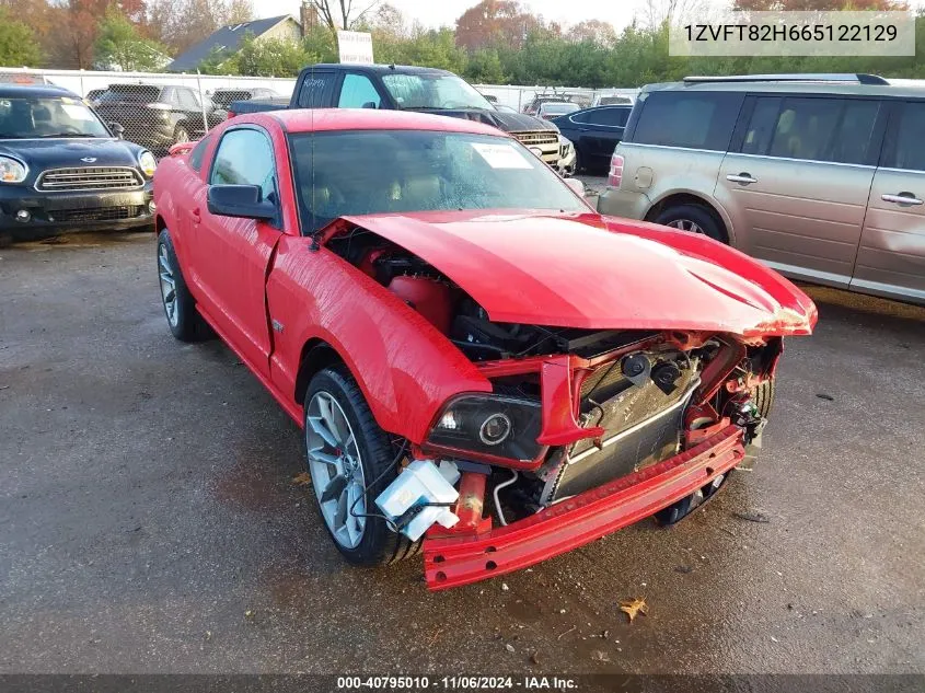 2006 Ford Mustang Gt VIN: 1ZVFT82H665122129 Lot: 40795010