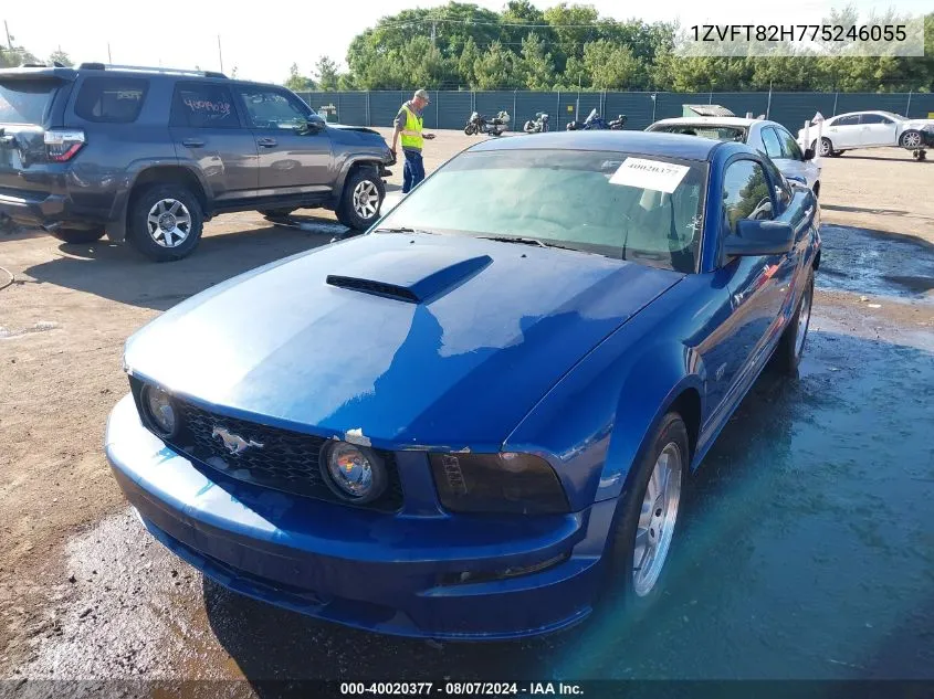 1ZVFT82H775246055 2007 Ford Mustang Gt Deluxe/Gt Premium