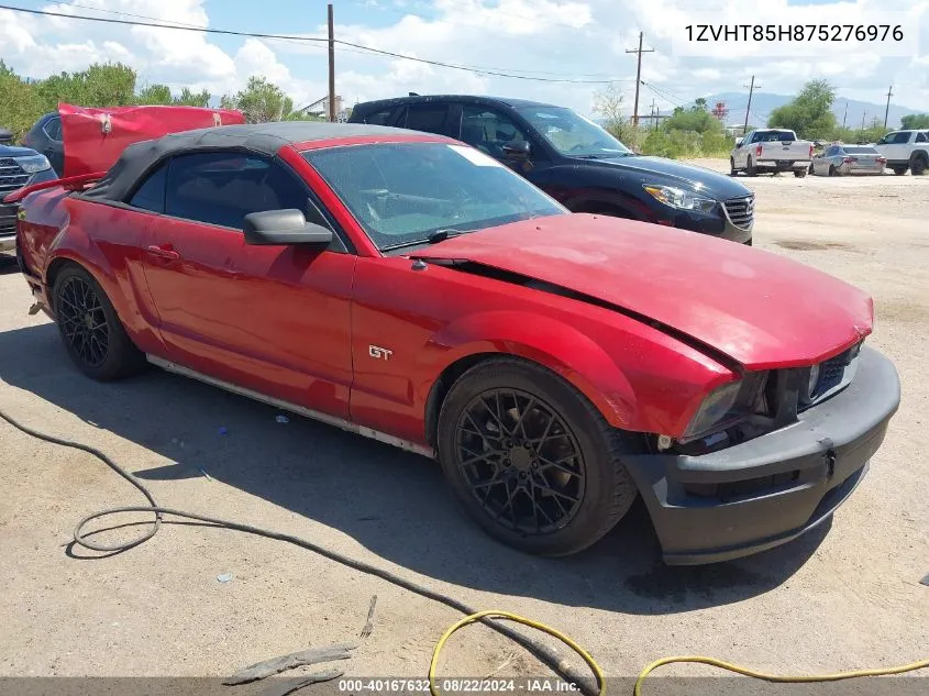 2007 Ford Mustang Gt Deluxe/Gt Premium VIN: 1ZVHT85H875276976 Lot: 40167632