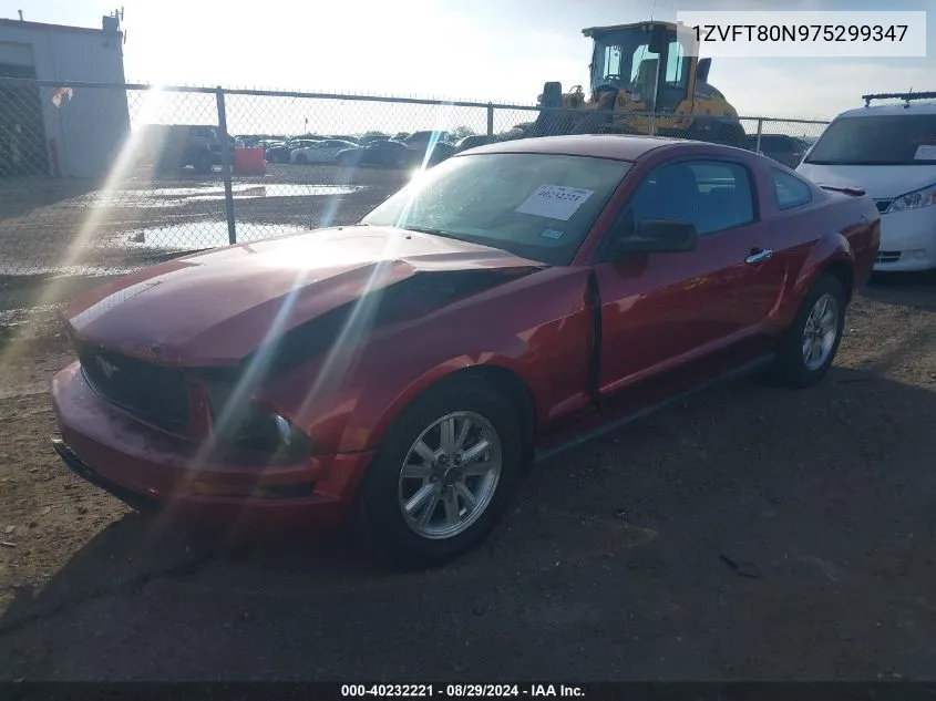 1ZVFT80N975299347 2007 Ford Mustang V6 Deluxe/V6 Premium