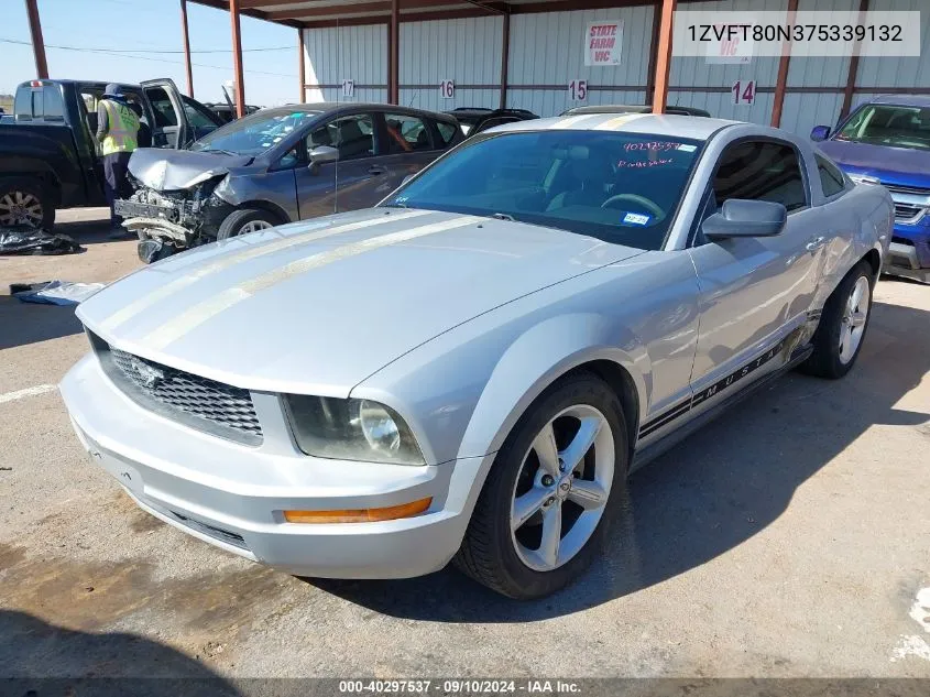 2007 Ford Mustang VIN: 1ZVFT80N375339132 Lot: 40297537