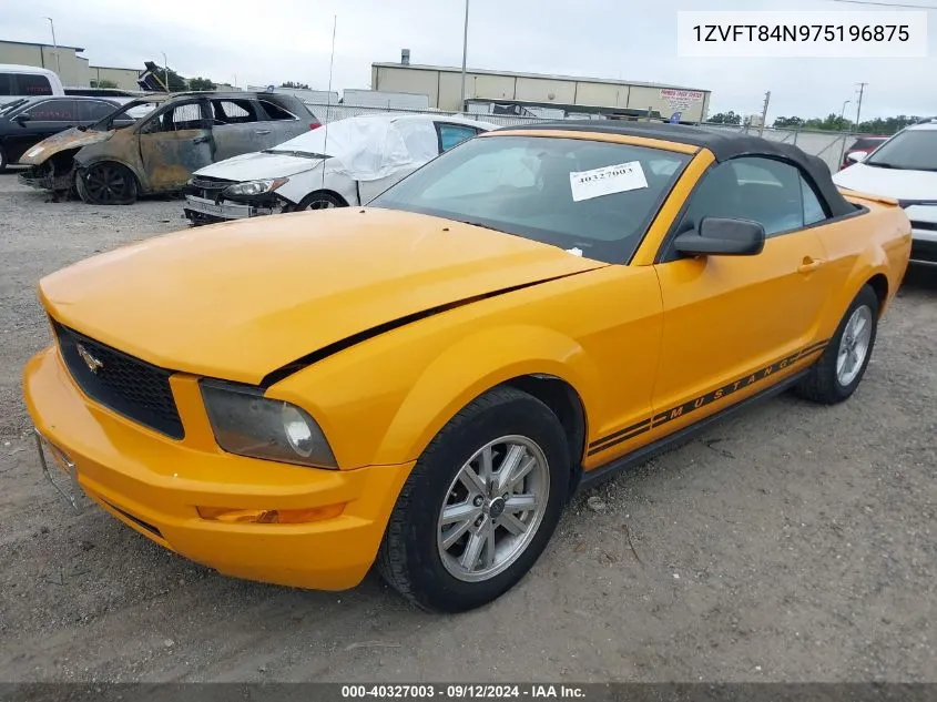 1ZVFT84N975196875 2007 Ford Mustang