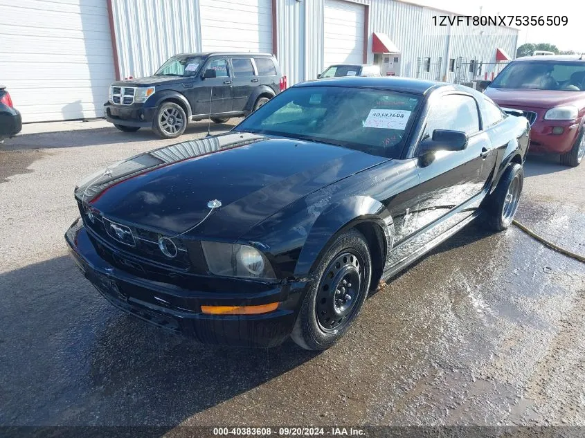 1ZVFT80NX75356509 2007 Ford Mustang V6 Deluxe/V6 Premium