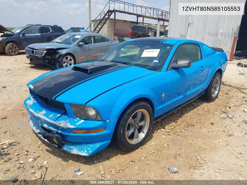 1ZVHT80N585105553 2008 Ford Mustang V6 Premium