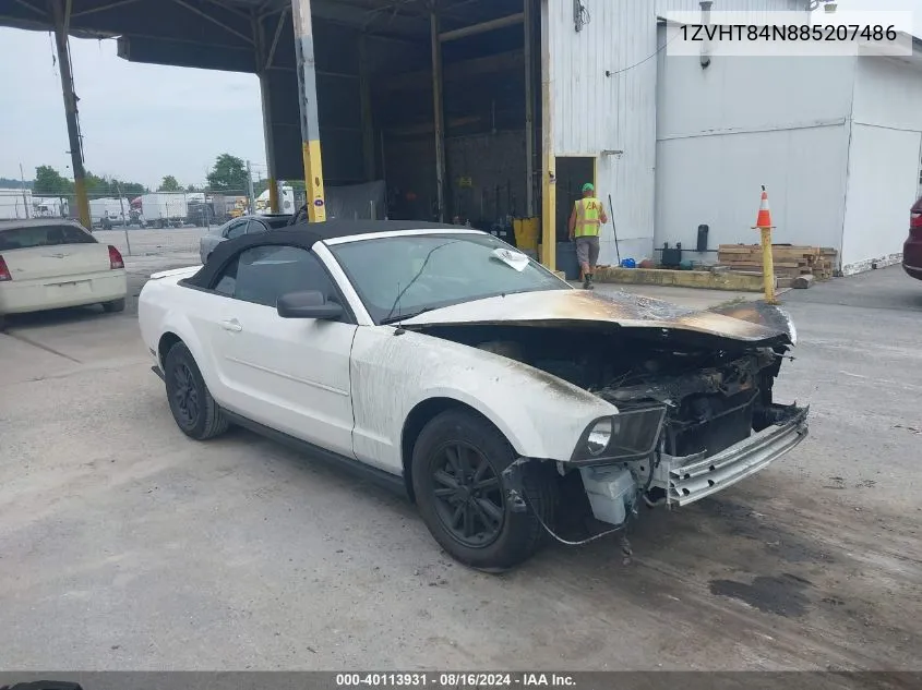 1ZVHT84N885207486 2008 Ford Mustang V6 Premium