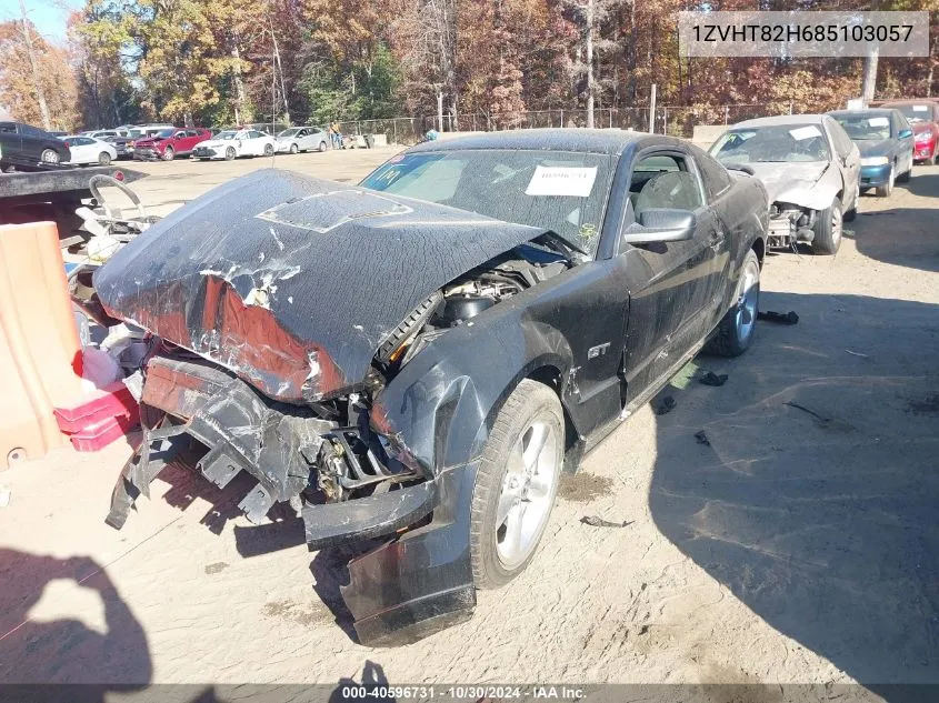 2008 Ford Mustang Gt Deluxe/Gt Premium VIN: 1ZVHT82H685103057 Lot: 40596731