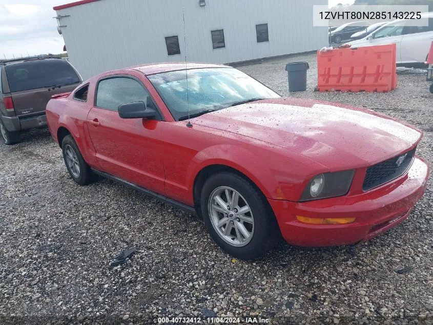 1ZVHT80N285143225 2008 Ford Mustang