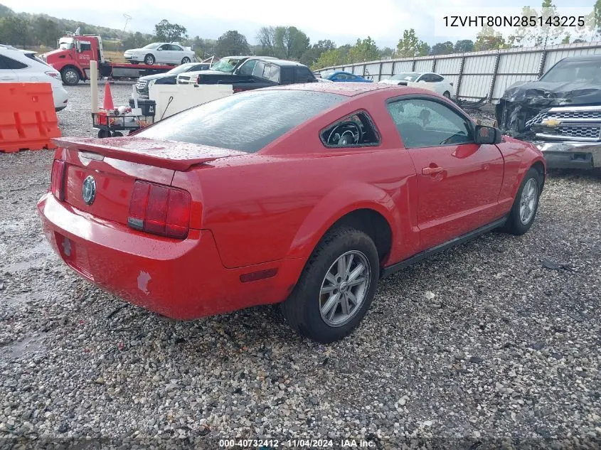 1ZVHT80N285143225 2008 Ford Mustang