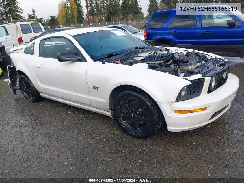 1ZVHT82H685166319 2008 Ford Mustang Gt Deluxe/Gt Premium