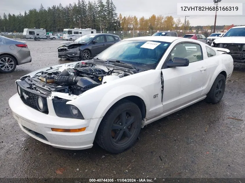 1ZVHT82H685166319 2008 Ford Mustang Gt Deluxe/Gt Premium