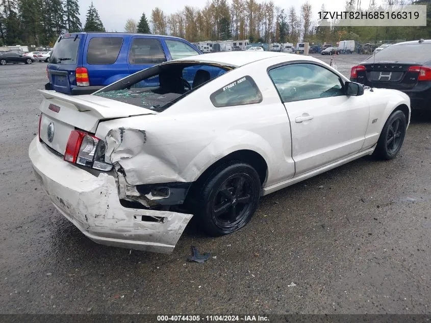 1ZVHT82H685166319 2008 Ford Mustang Gt Deluxe/Gt Premium