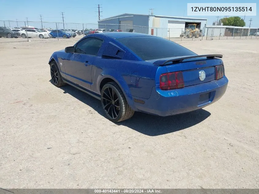 1ZVHT80N095135514 2009 Ford Mustang V6/V6 Premium