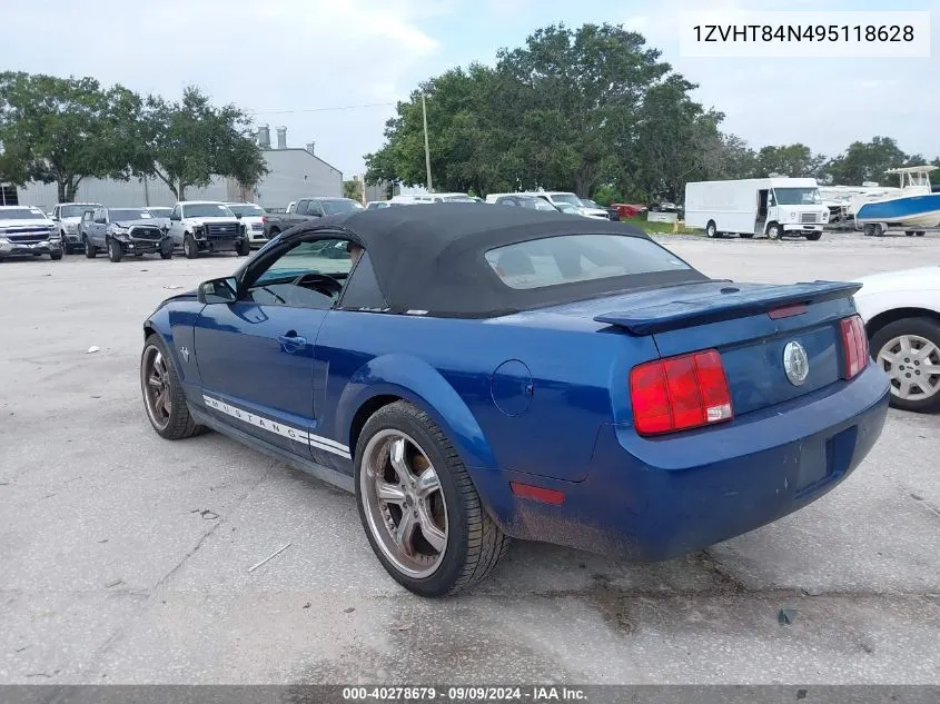 1ZVHT84N495118628 2009 Ford Mustang V6/V6 Premium