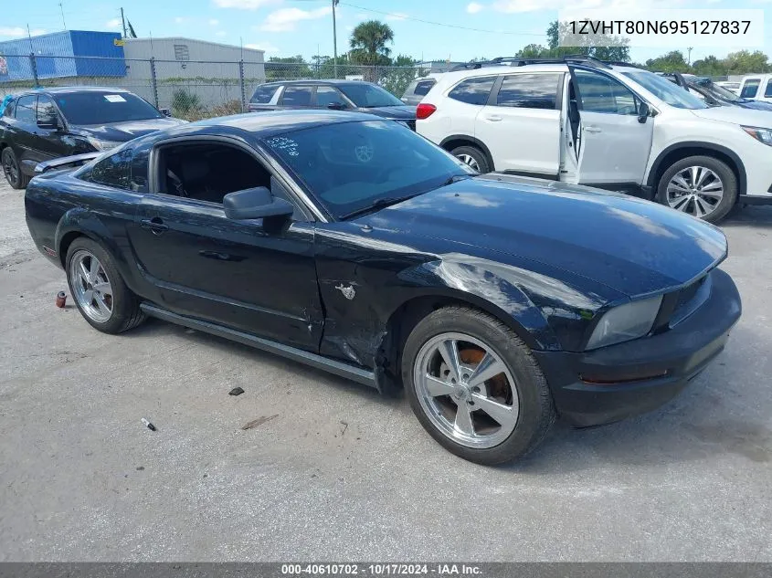 2009 Ford Mustang V6 Premium VIN: 1ZVHT80N695127837 Lot: 40610702