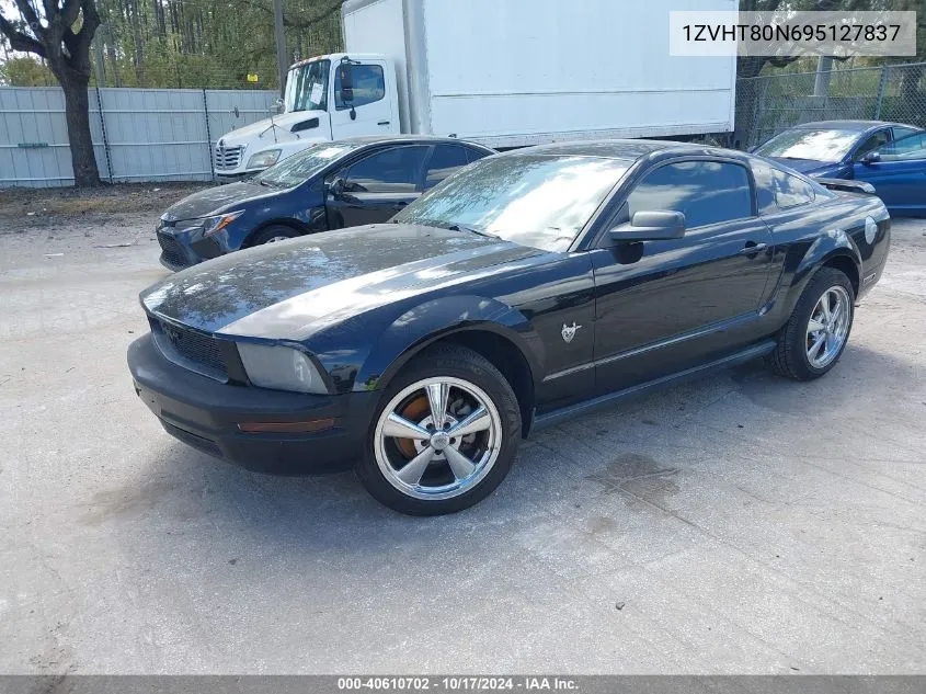 2009 Ford Mustang V6 Premium VIN: 1ZVHT80N695127837 Lot: 40610702