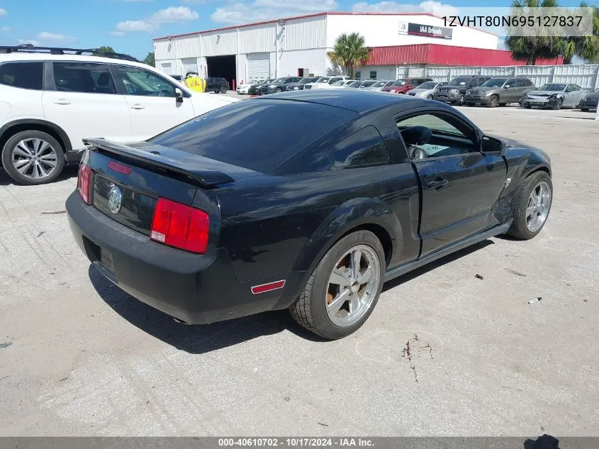 2009 Ford Mustang V6 Premium VIN: 1ZVHT80N695127837 Lot: 40610702